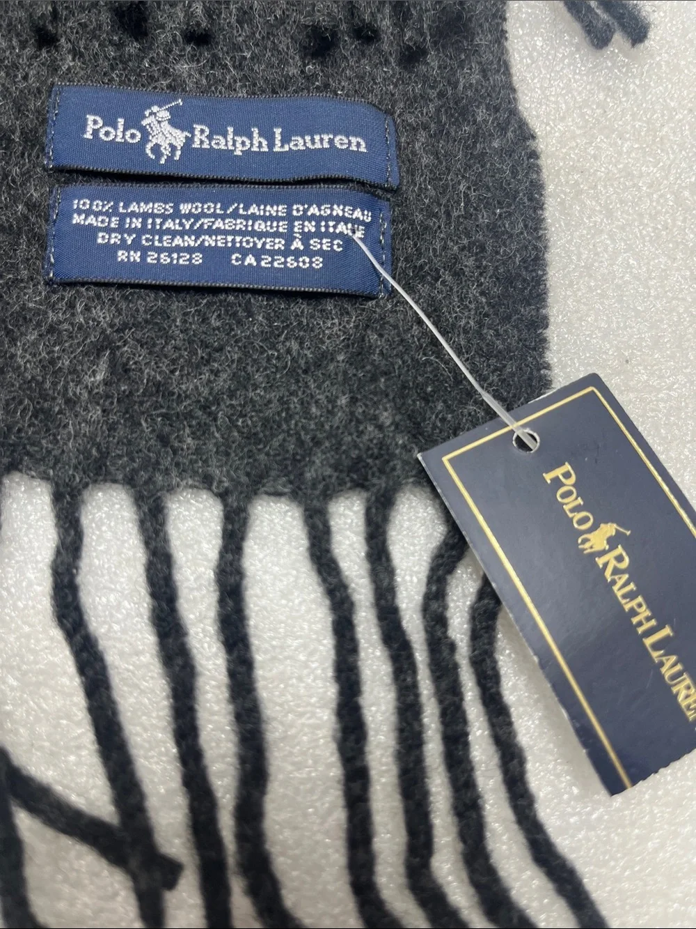 Polo Ralph Lauren Lambswool Scarf NEW